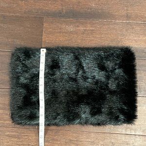 New - Talbot's Women's Faux Fur Neck Warmer Infinity Scarf